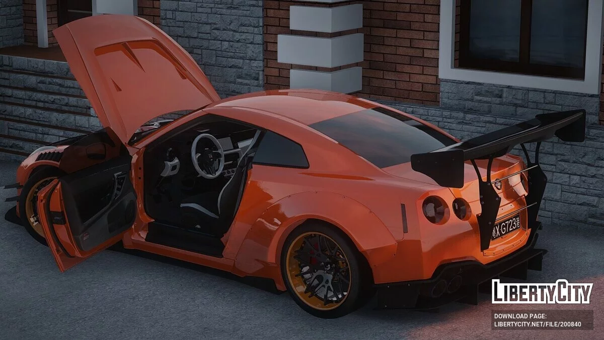 Nissan GTR LB2 / GTA San Andreas