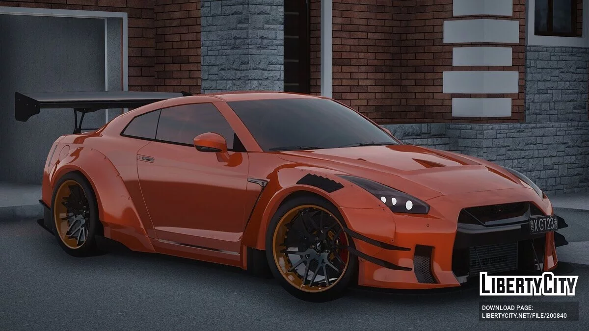 Nissan GTR LB2 / GTA San Andreas