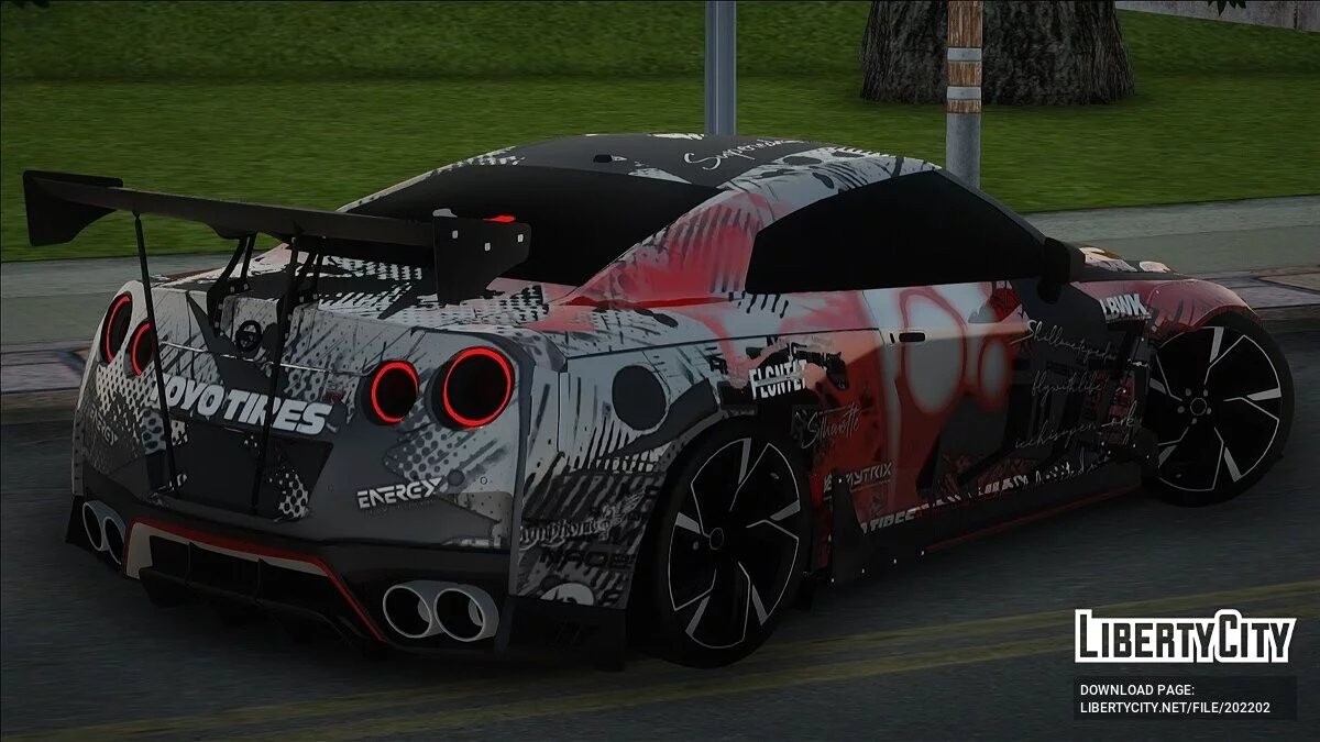 Nissan GTR R35 / GTA San Andreas