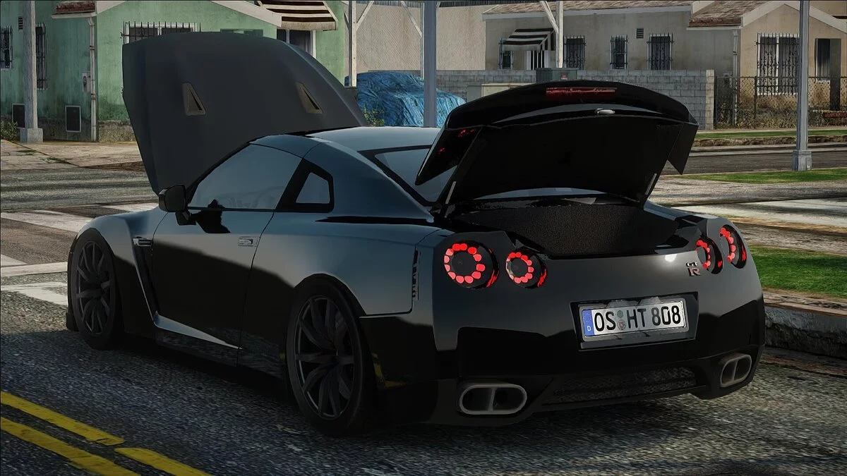 Nissan GT-R R35 / GTA San Andreas