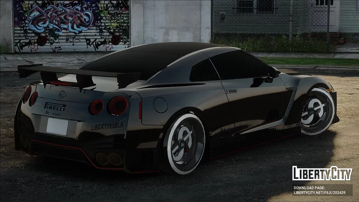 Nissan GT-R35 / GTA San Andreas