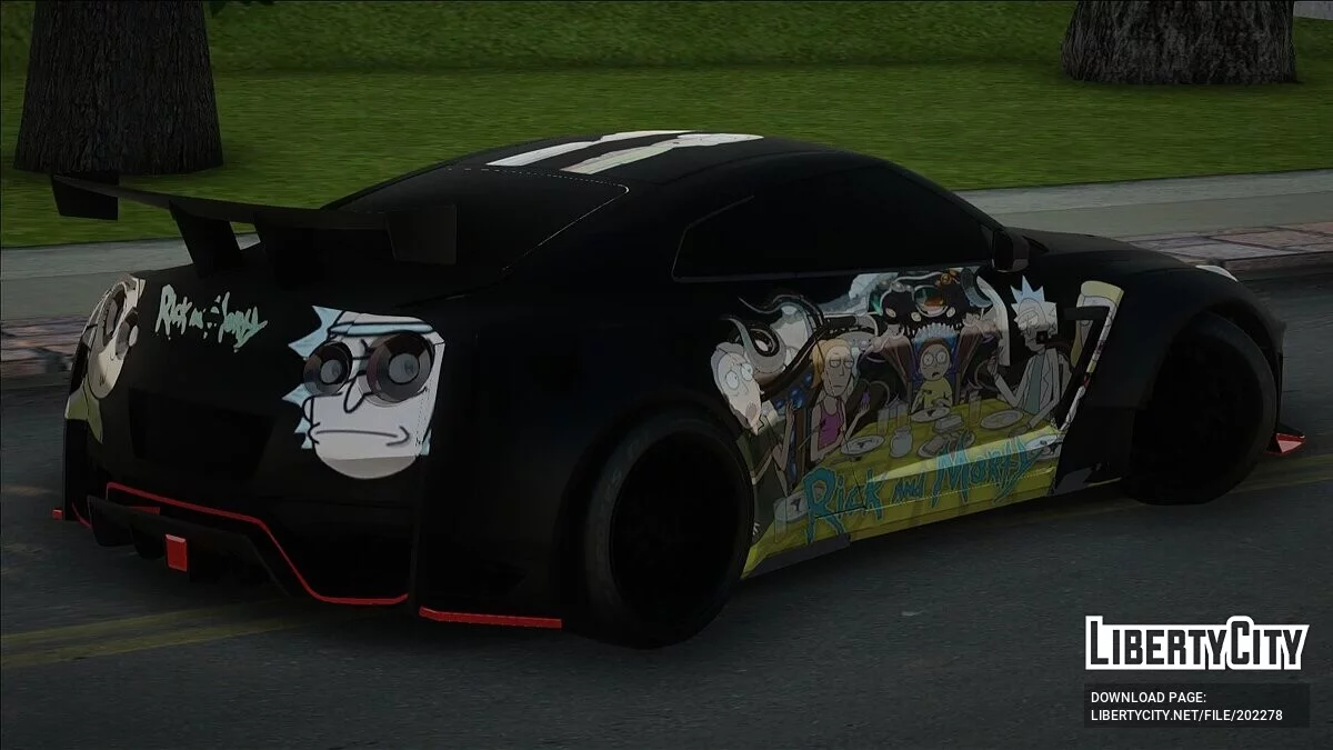 Nissan GTR R35 / GTA San Andreas