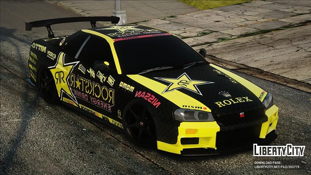 日产R34 / GTA San Andreas
