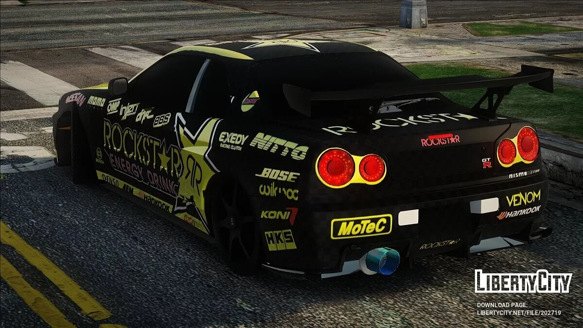 日产R34 / GTA San Andreas