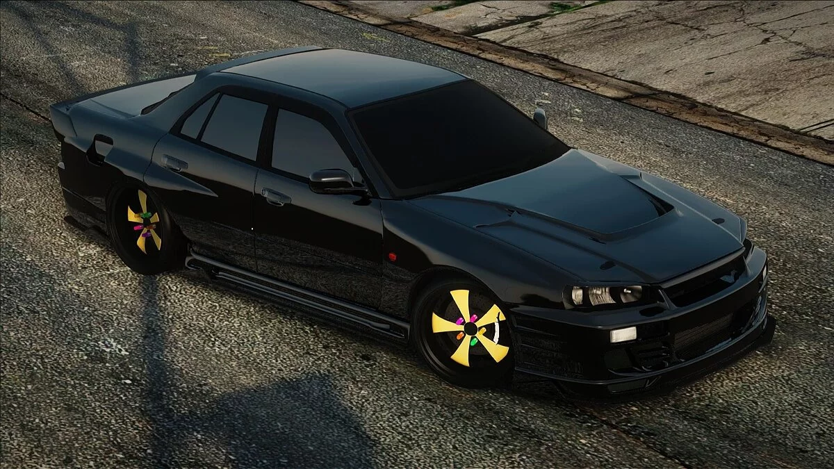Nissan R34 / جي تي إيه سان أندرياس