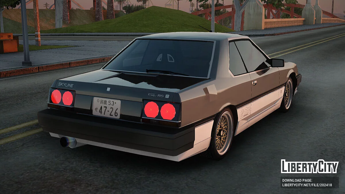 Nissan Skyline 2000 Turbo Intercooler RS-X kouki / جي تي إيه سان أندرياس