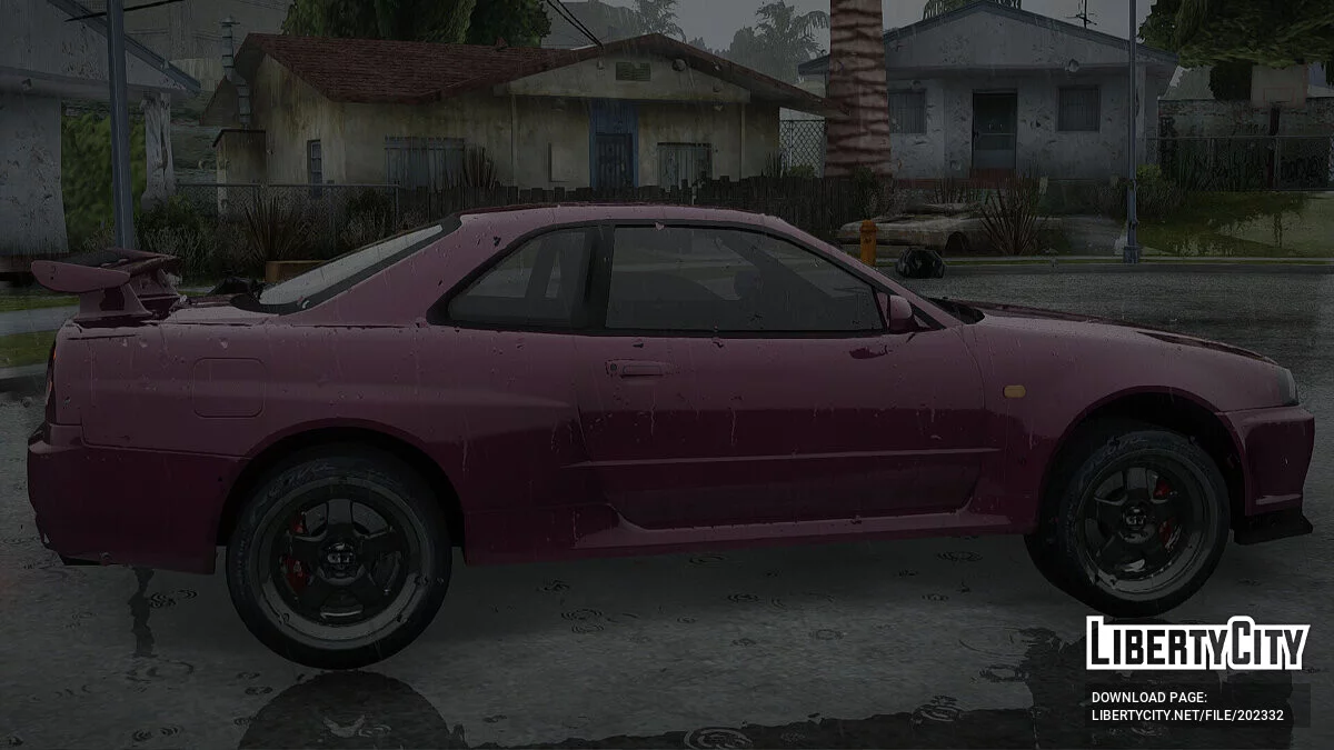نيسان سكايلاين GT-R V-Spec (BNR34) / جي تي إيه سان أندرياس