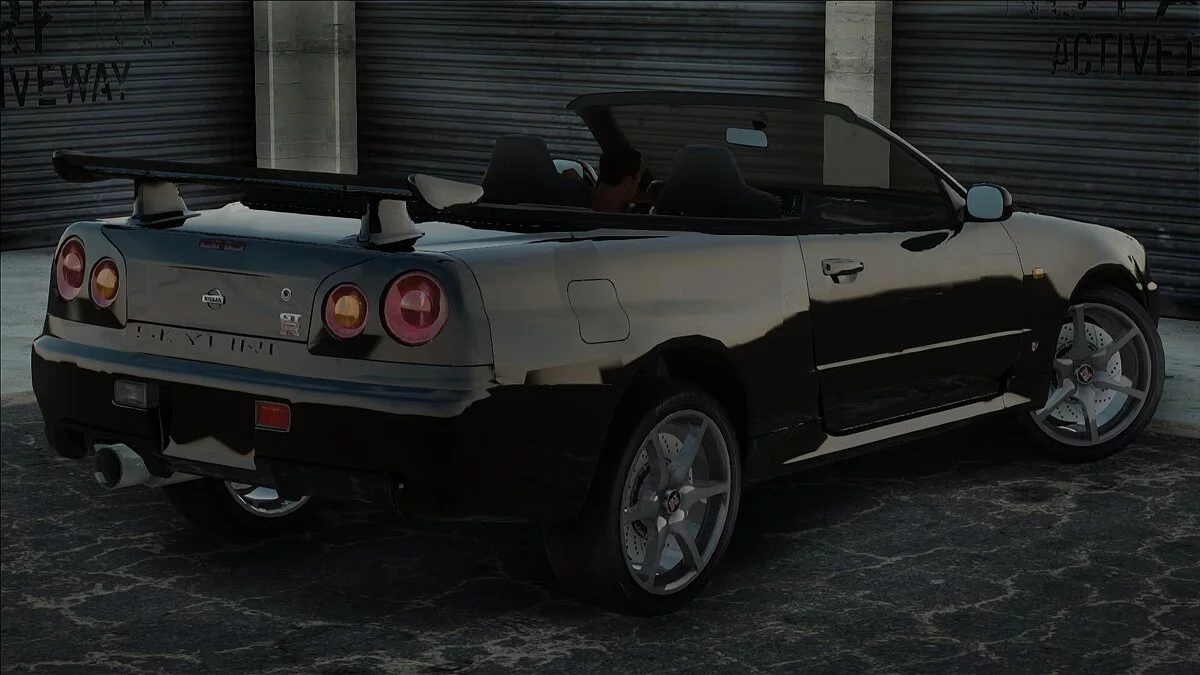 Nissan Skyline R34 Cabrio / GTA San Andreas
