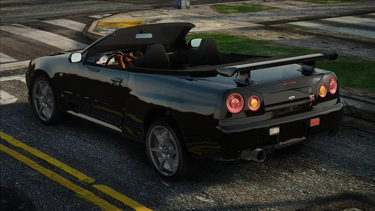 Nissan Skyline R34 Cabrio / GTA San Andreas