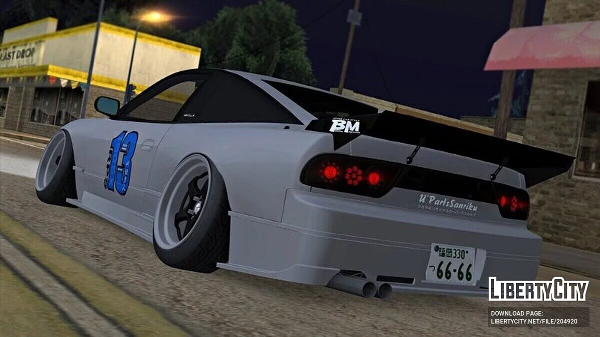Nissan 180SX / جي تي إيه سان أندرياس