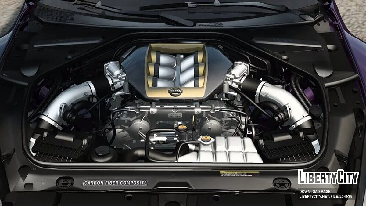 Nissan GT-R 35 T-Spec 2021 Reworked / جي تي إيه سان أندرياس
