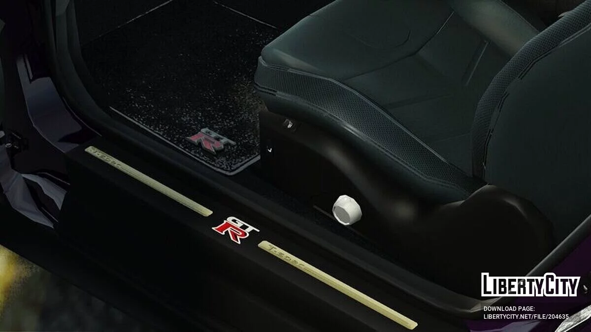 Nissan GT-R 35 T-Spec 2021 Reworked / جي تي إيه سان أندرياس