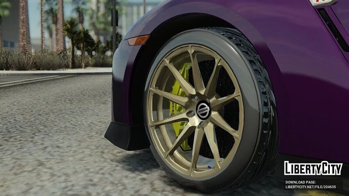 Nissan GT-R 35 T-Spec 2021 Reworked / جي تي إيه سان أندرياس
