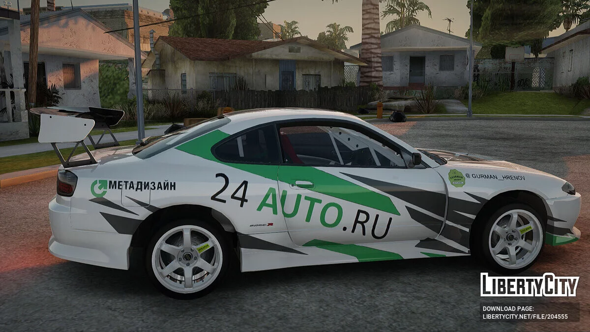 Nissan Silvia S15 24AUTORU / GTA San Andreas