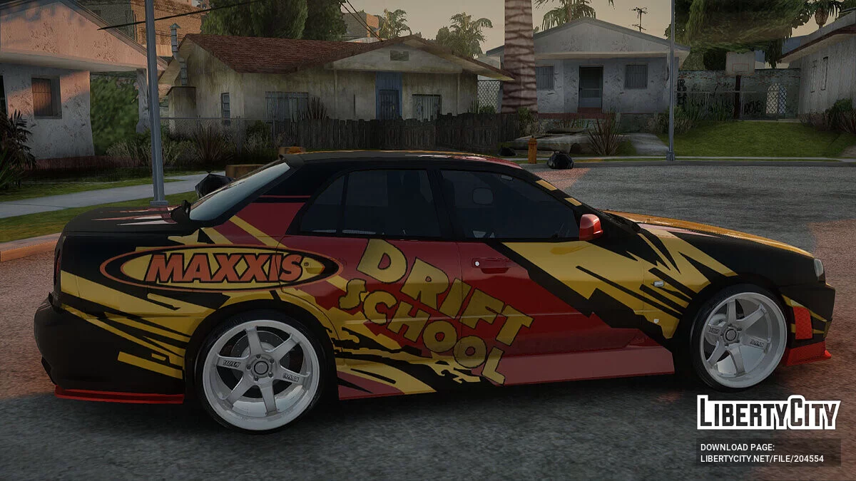 Nissan Skyline ER34 / GTA San Andreas