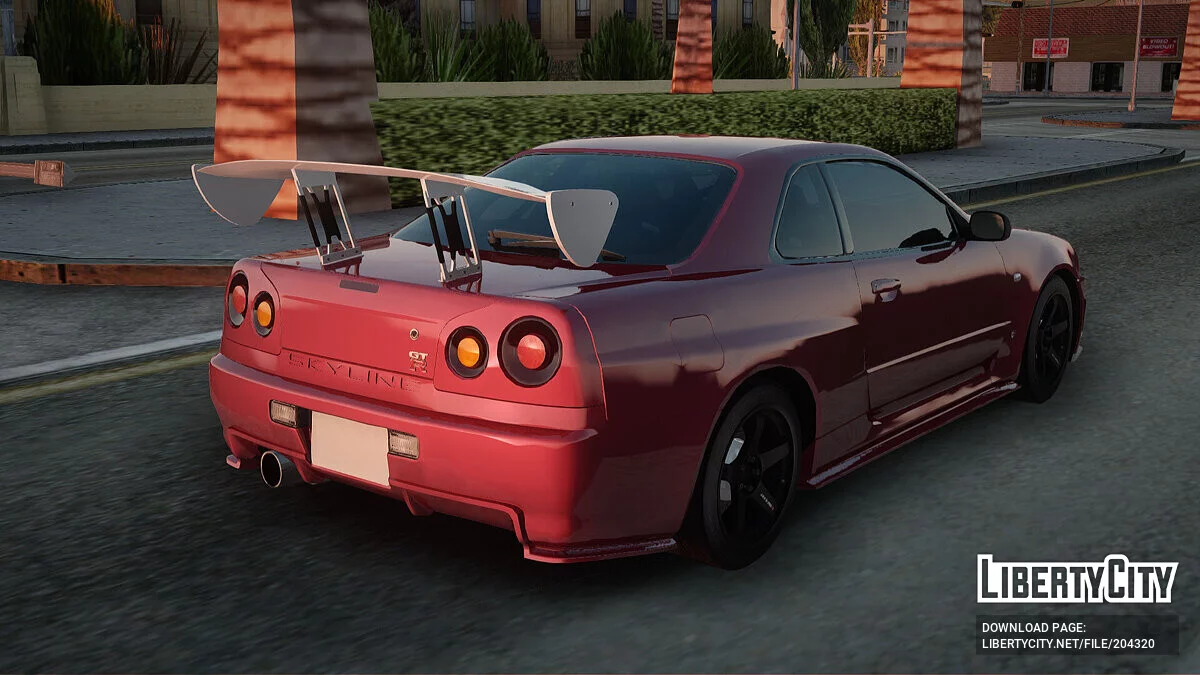 Nissan Skyline GT-R Nismo Tuned / GTA San Andreas