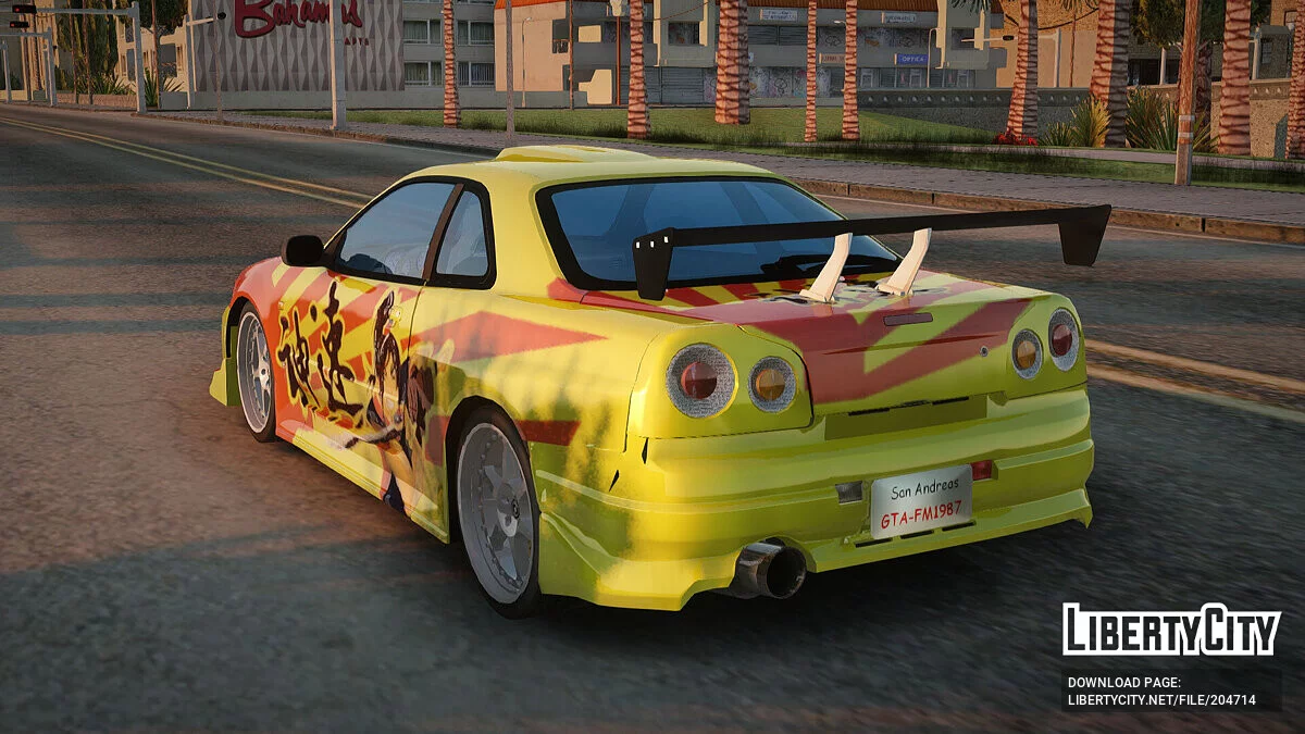 Nissan Skyline Street Racing Syndicate / GTA San Andreas