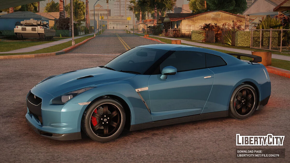 Nissan GT-R R35 / GTA San Andreas