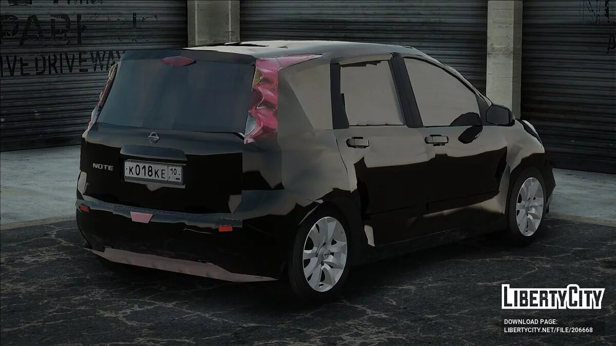 2006 Nissan Note E11 (Anfíbio) / GTA San Andreas