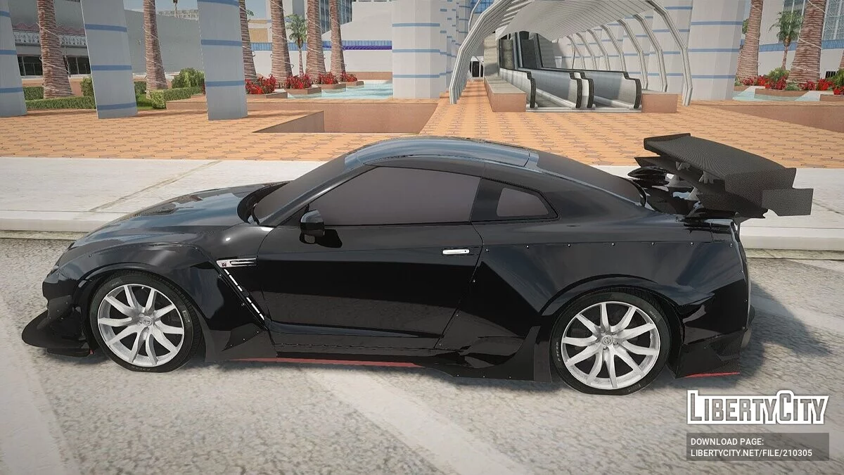 Nissan GT-R35 / GTA San Andreas