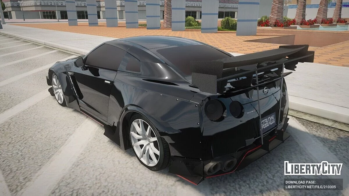 Nissan GT-R35 / GTA San Andreas