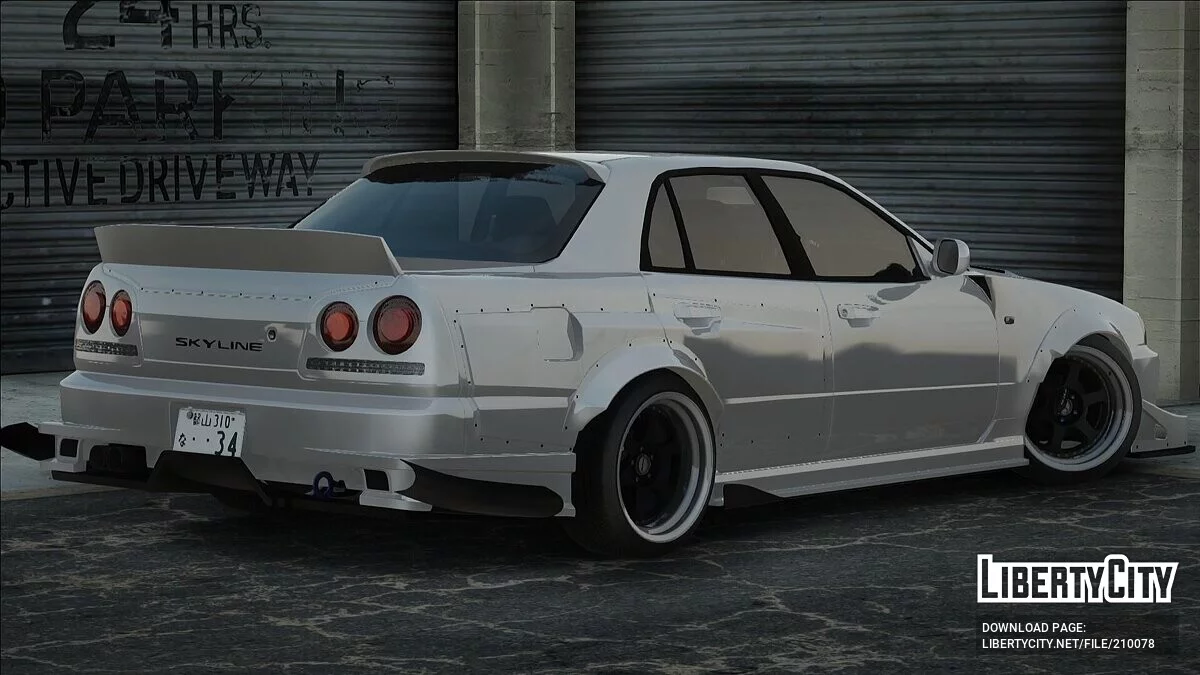Nissan Skyline ER34 / GTA San Andreas