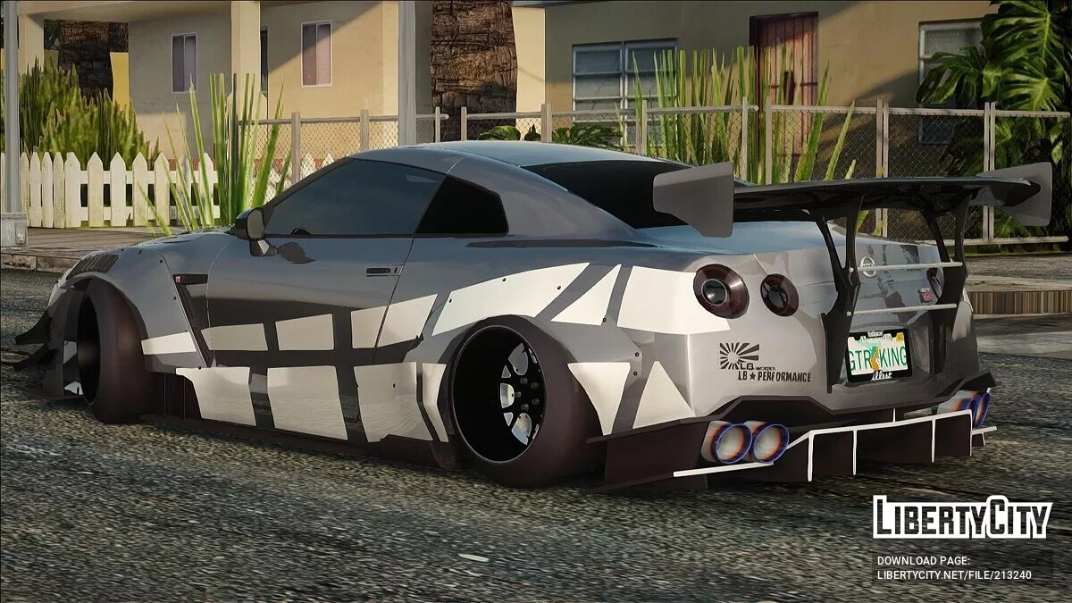 Nissan GT-R R35 / GTA San Andreas
