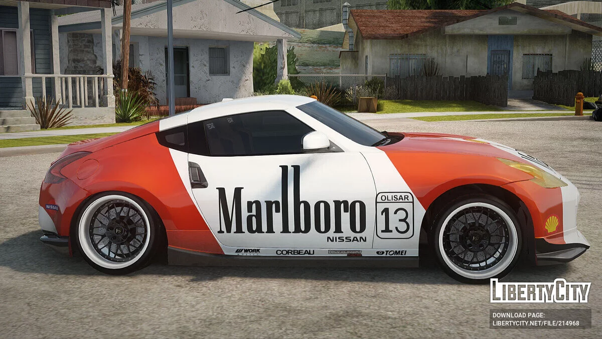 Nissan 370Z Marlboro / GTA San Andreas