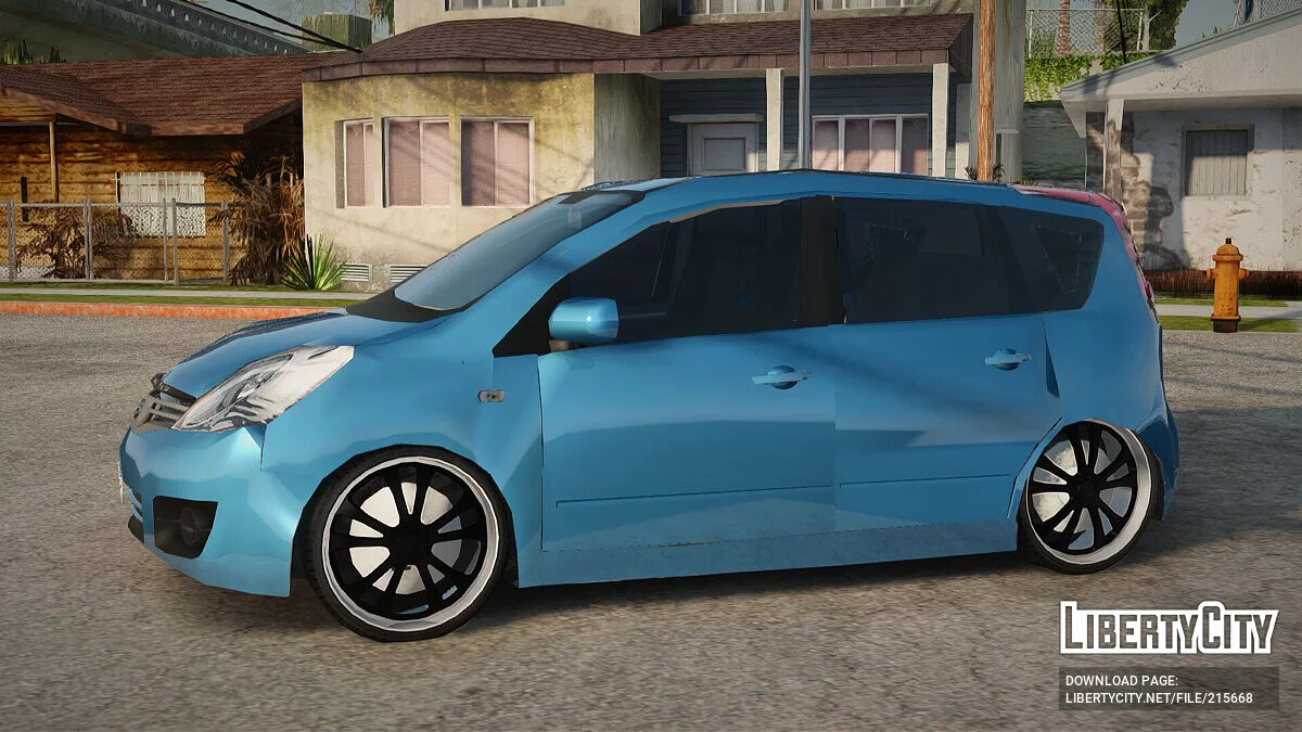 Nissan Nota Kurtin Streetraxer (la) / GTA San Andreas