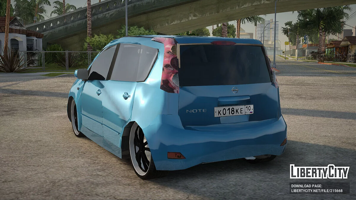 Nissan Nota Kurtin Streetraxer (la) / GTA San Andreas