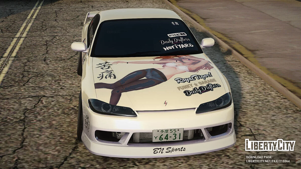 日产Silvia S15 Daily Drifters / GTA San Andreas