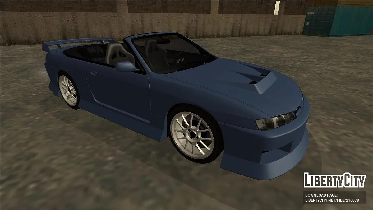 Nissan Silvia S14 Convertible Custom / GTA San Andreas