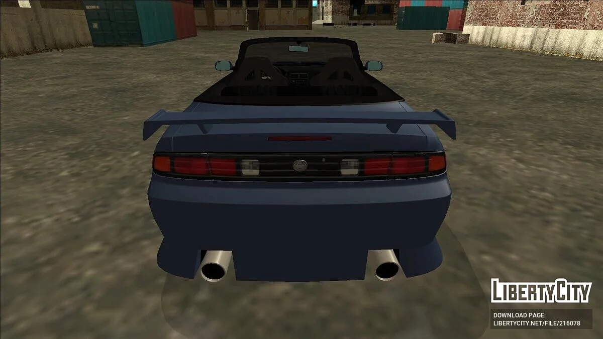 Nissan Silvia S14 Convertible Custom / GTA San Andreas