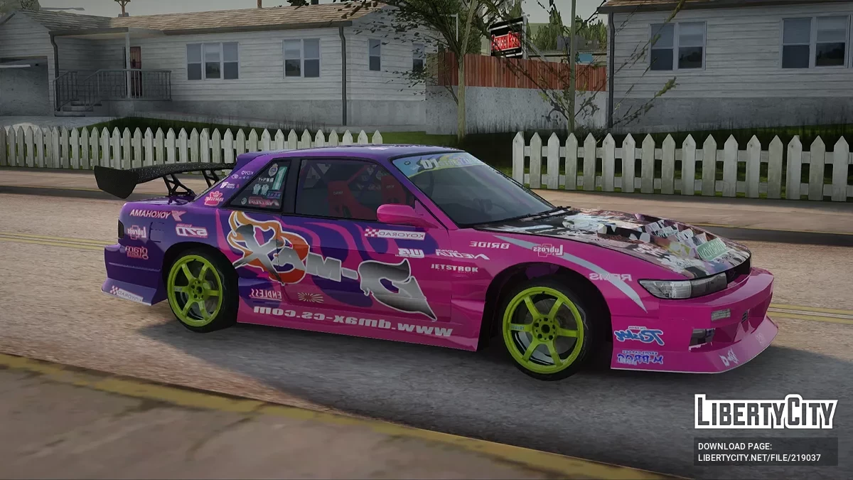 Nissan Silvia S13 Team Burst / GTA San Andreas