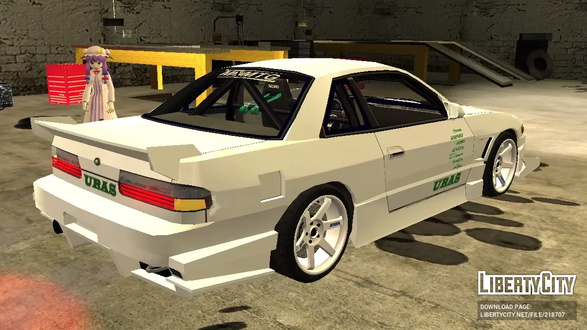 Nissan Silvia S13 URAS Type GT / GTA San Andreas