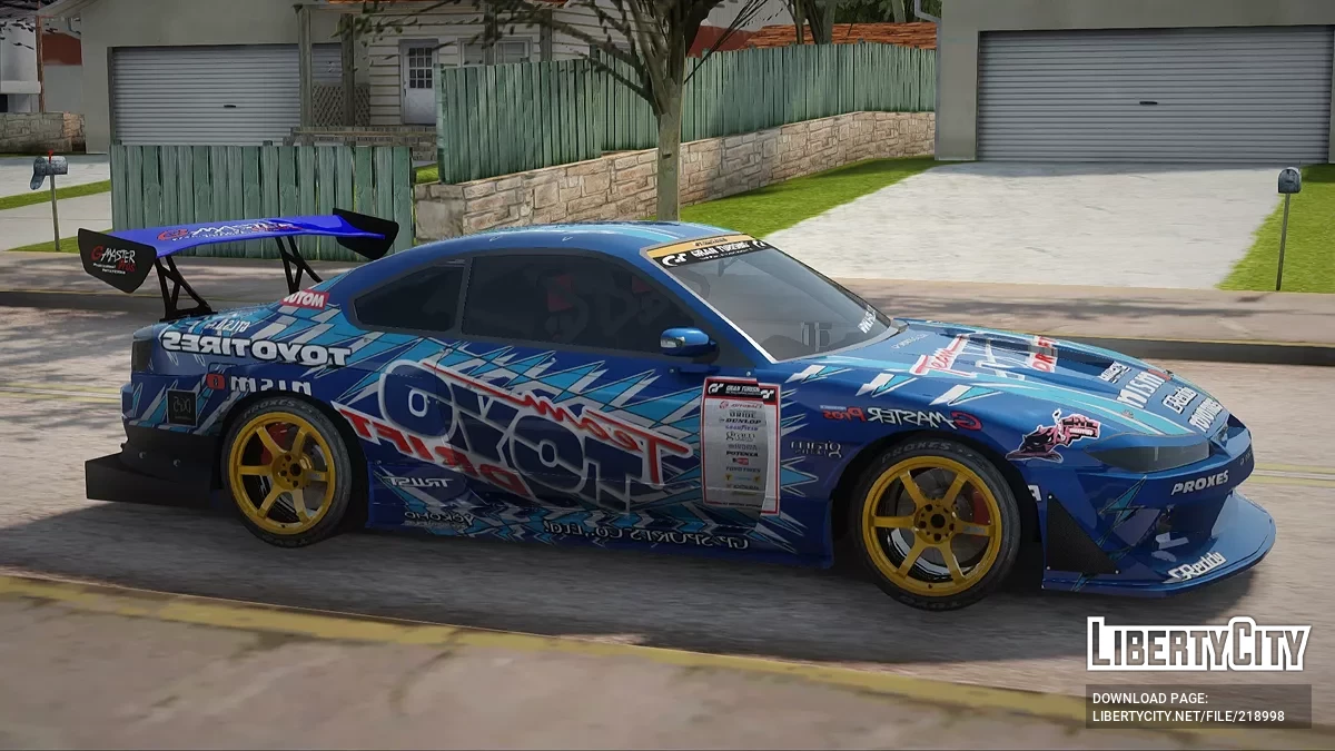 Nissan Silvia S15 Toyo Drift / GTA San Andreas