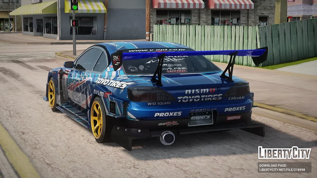 Nissan Silvia S15 Toyo Drift / GTA San Andreas