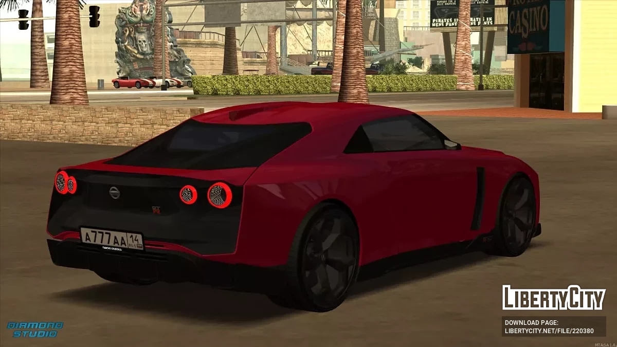 Nissan GT-R50 + CCD / GTA San Andreas