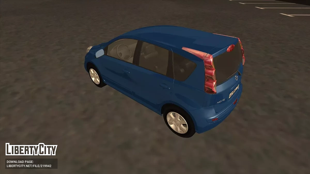 Nissan Note 2011 (IVF) / جي تي إيه سان أندرياس