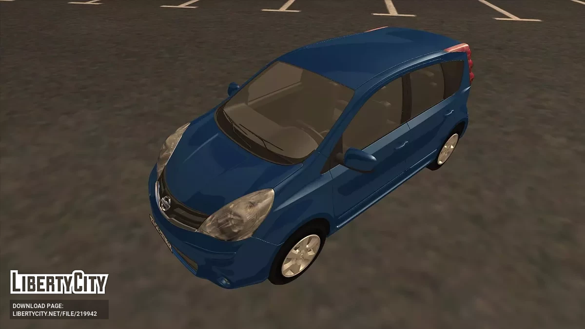 Nissan Note 2011 (IVF) / جي تي إيه سان أندرياس