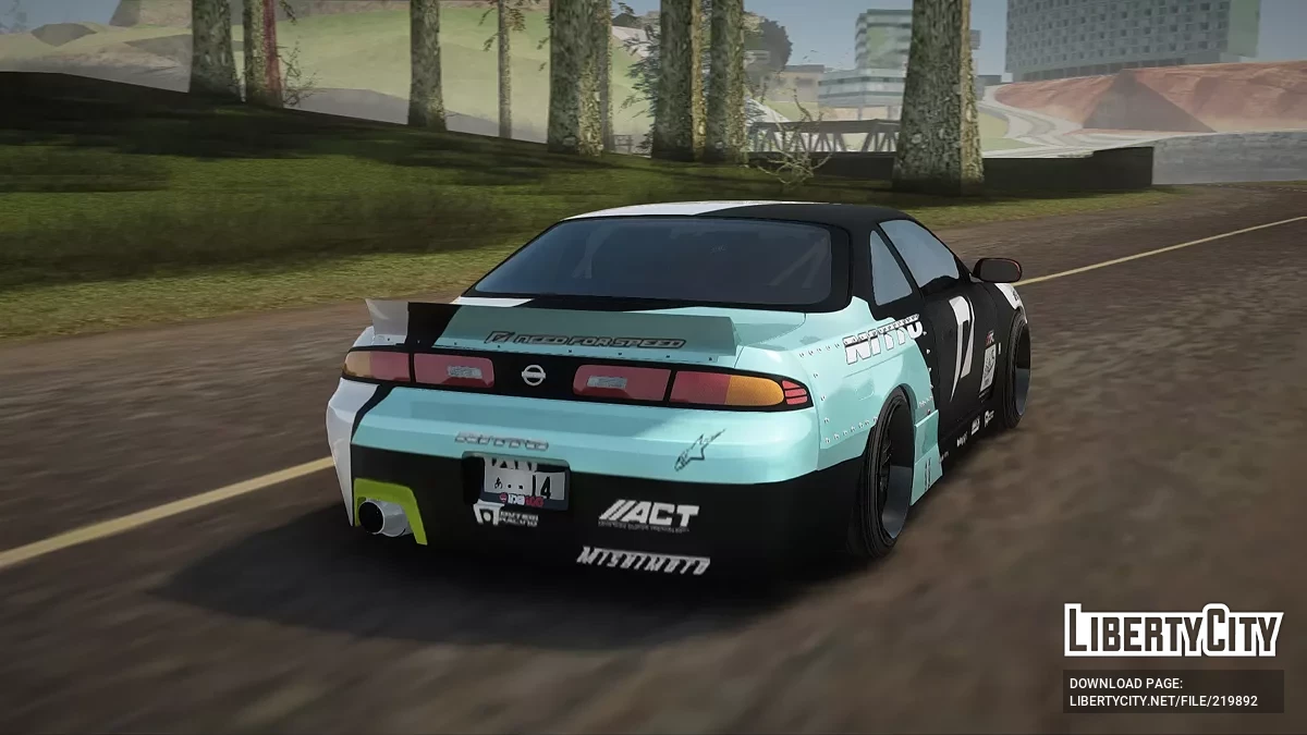 Nissan Silvia S14 Matt Powers v4 2012 / GTA San Andreas