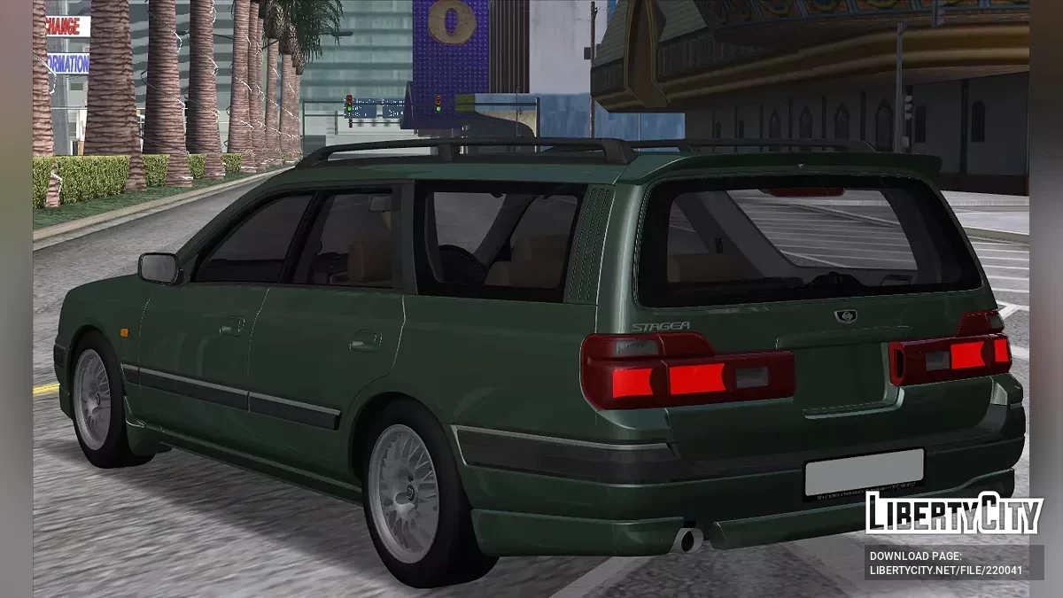 Nissan Stagea RS (Stock / RS Four / GTR) / GTA San Andreas