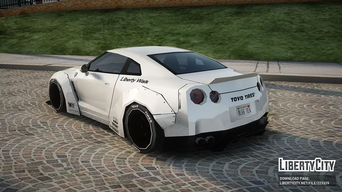 Nissan GT-R 35 Liberty Walk Edition / GTA San Andreas