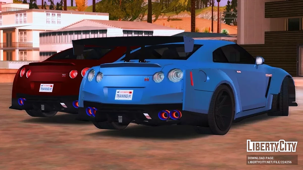 Nissan GT-R R35 Body Kit '14 / جي تي إيه سان أندرياس