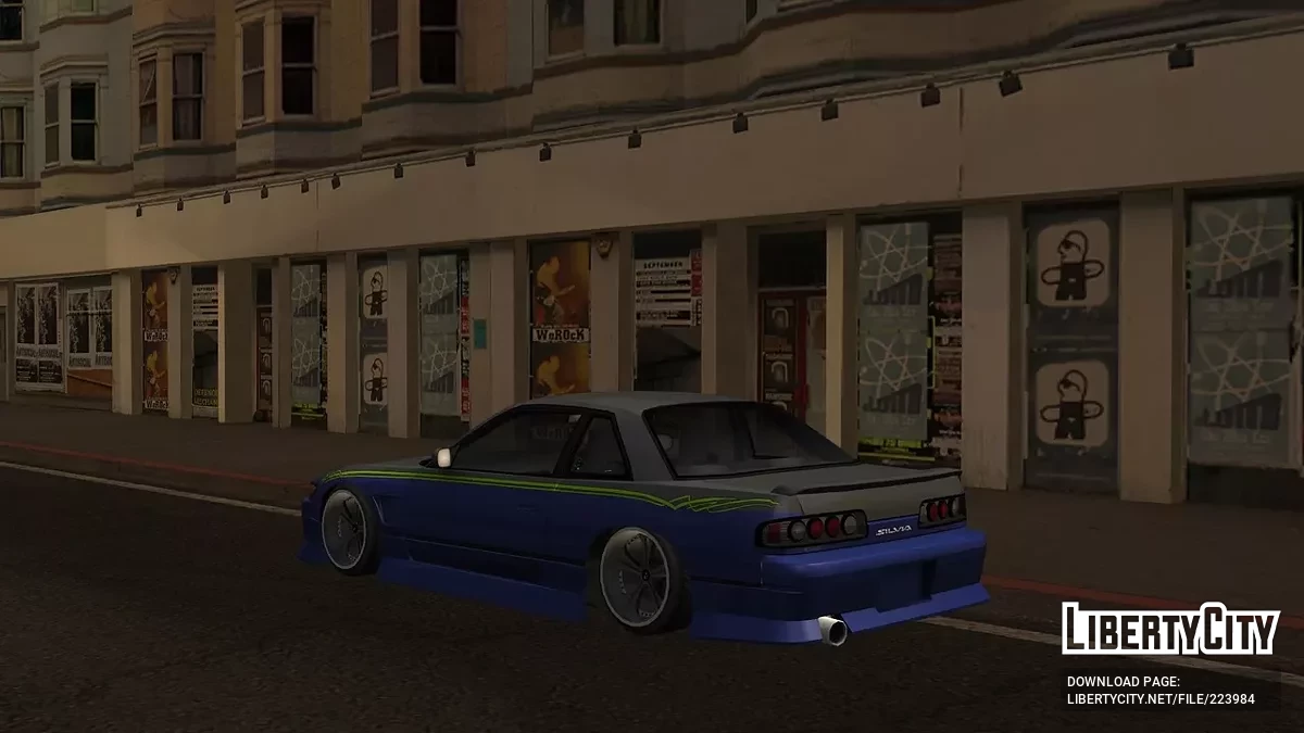 Nissan Silvia S13 URAS TYPE-4 / GTA San Andreas