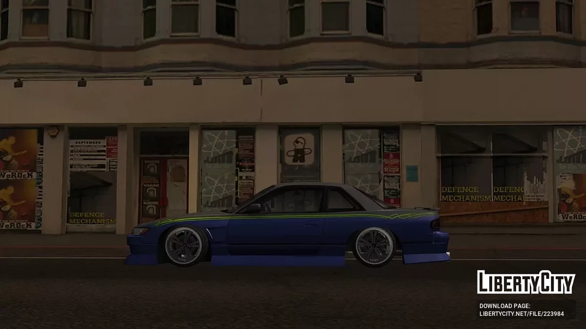 Nissan Silvia S13 URAS TYPE-4 / GTA San Andreas