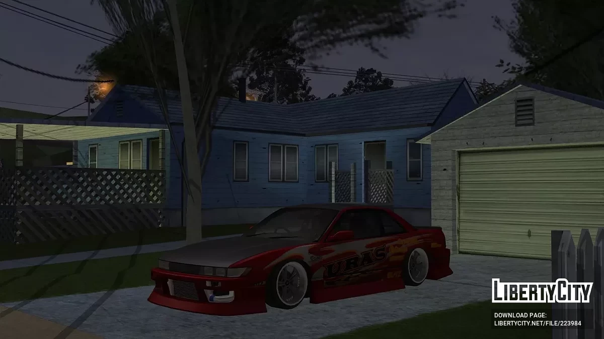 Nissan Silvia S13 URAS TYPE-4 / GTA San Andreas