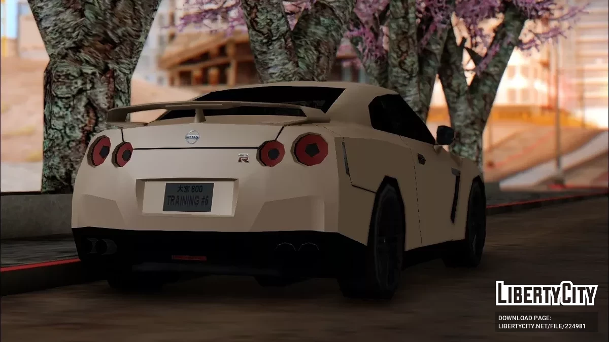 Nissan GT-R R35 / جي تي إيه سان أندرياس