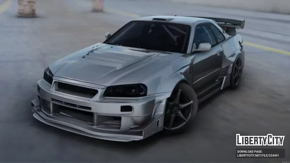 Nissan Skyline GT-R34 Tunable / جي تي إيه سان أندرياس