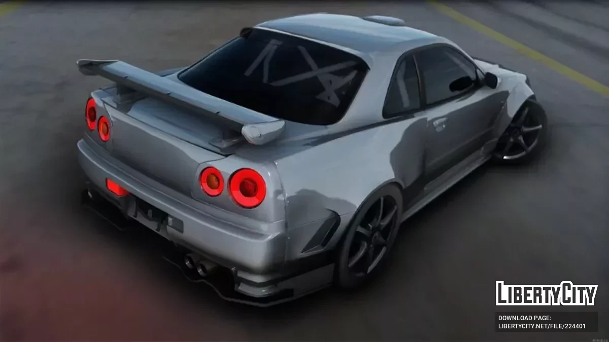 Nissan Skyline GT-R34 Tunable / جي تي إيه سان أندرياس